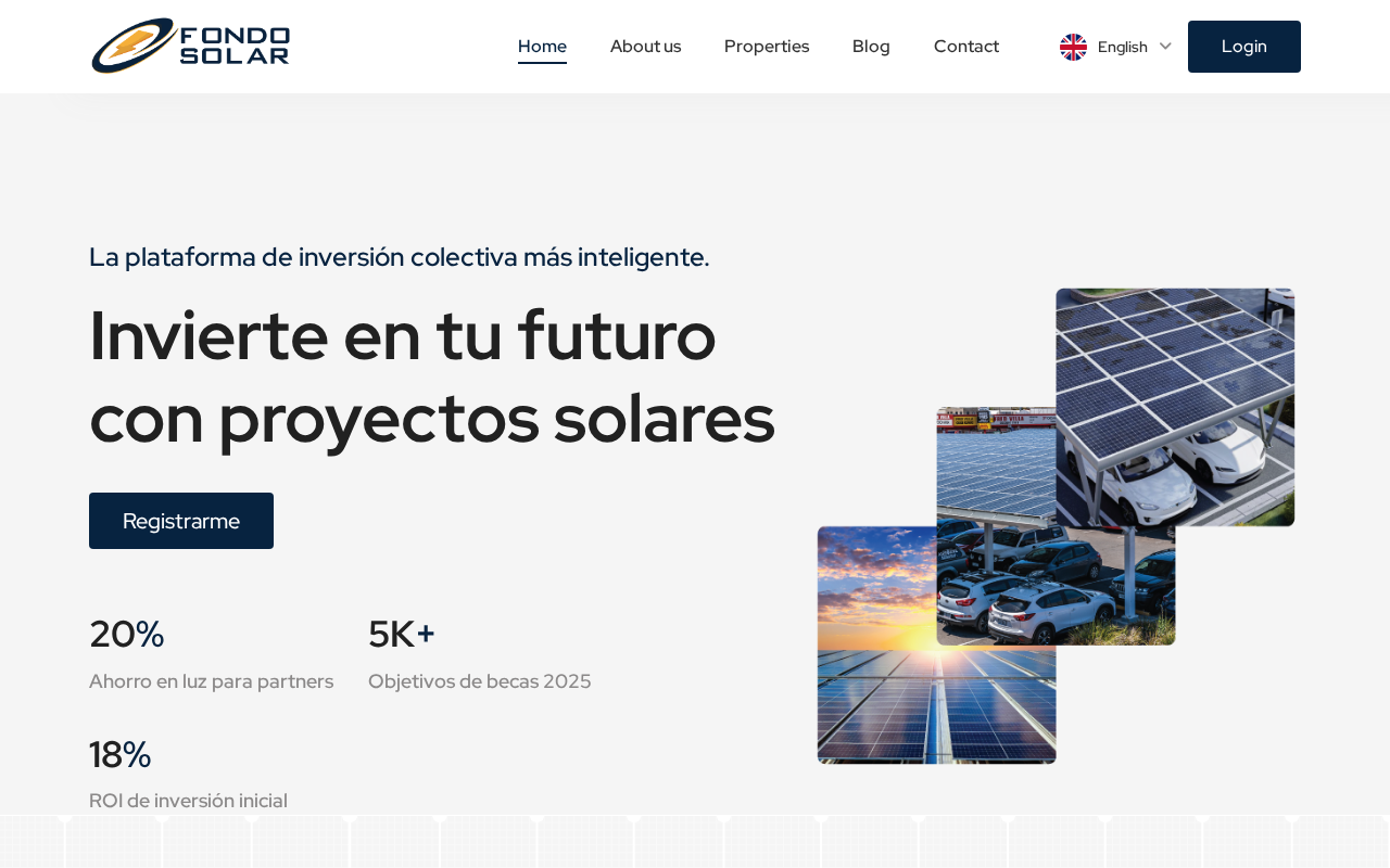 Fondo Solar · cliente Compartamos Redes