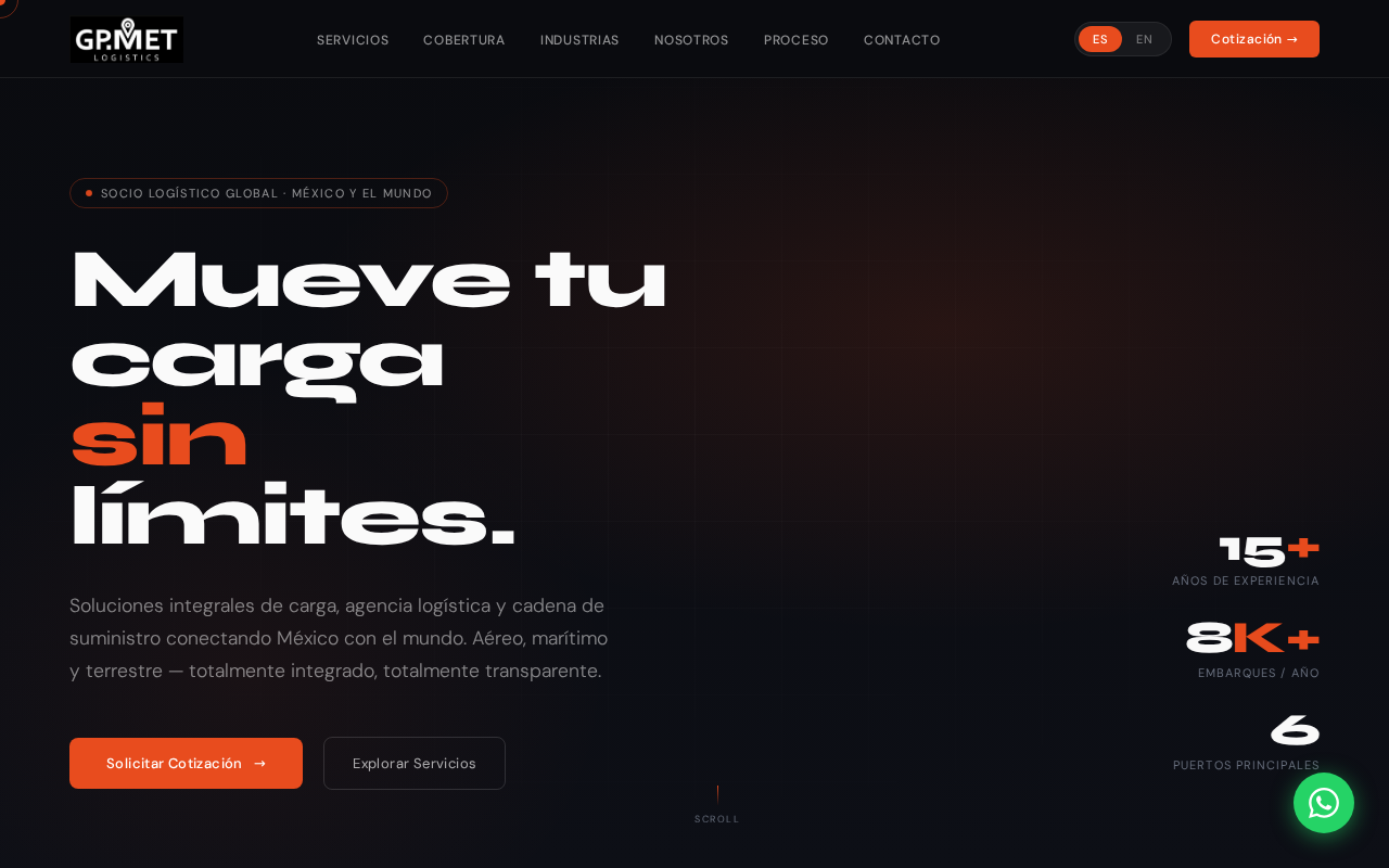 GPMet Logistics · cliente Compartamos Redes
