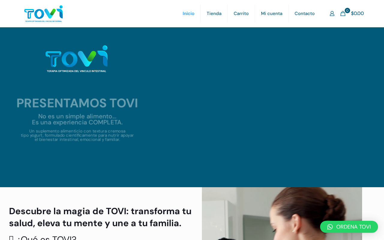 Tovi Salud · cliente Compartamos Redes